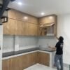 Tủ Bếp Vinco Vân Gỗ Nâu