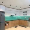 Tủ Bếp Nhựa Vincoplast Trắng phối Gỗ